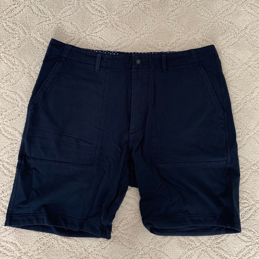 NEW Relwen Court Shorts 36 Navy